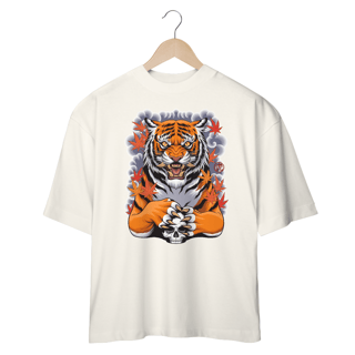 Nome do produto TIGER AND SKULL - OVERSIZE