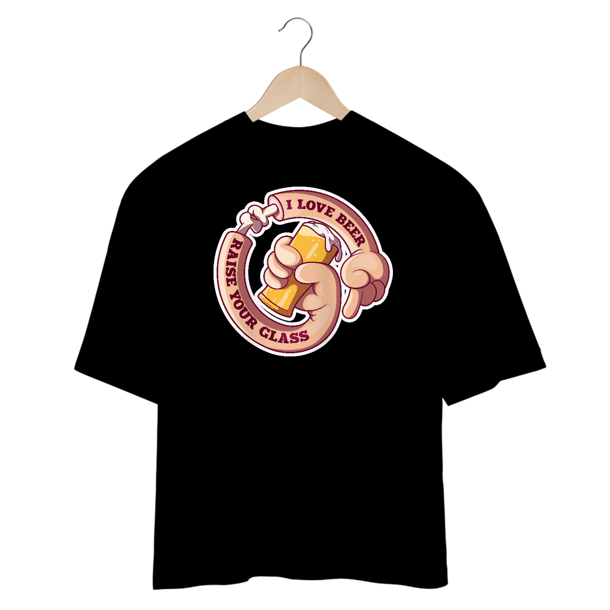 Nome do produto: LOVE BEER - OVERSIZE