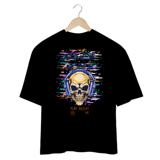 Nome do produto GAME OVER - OVERSIZE