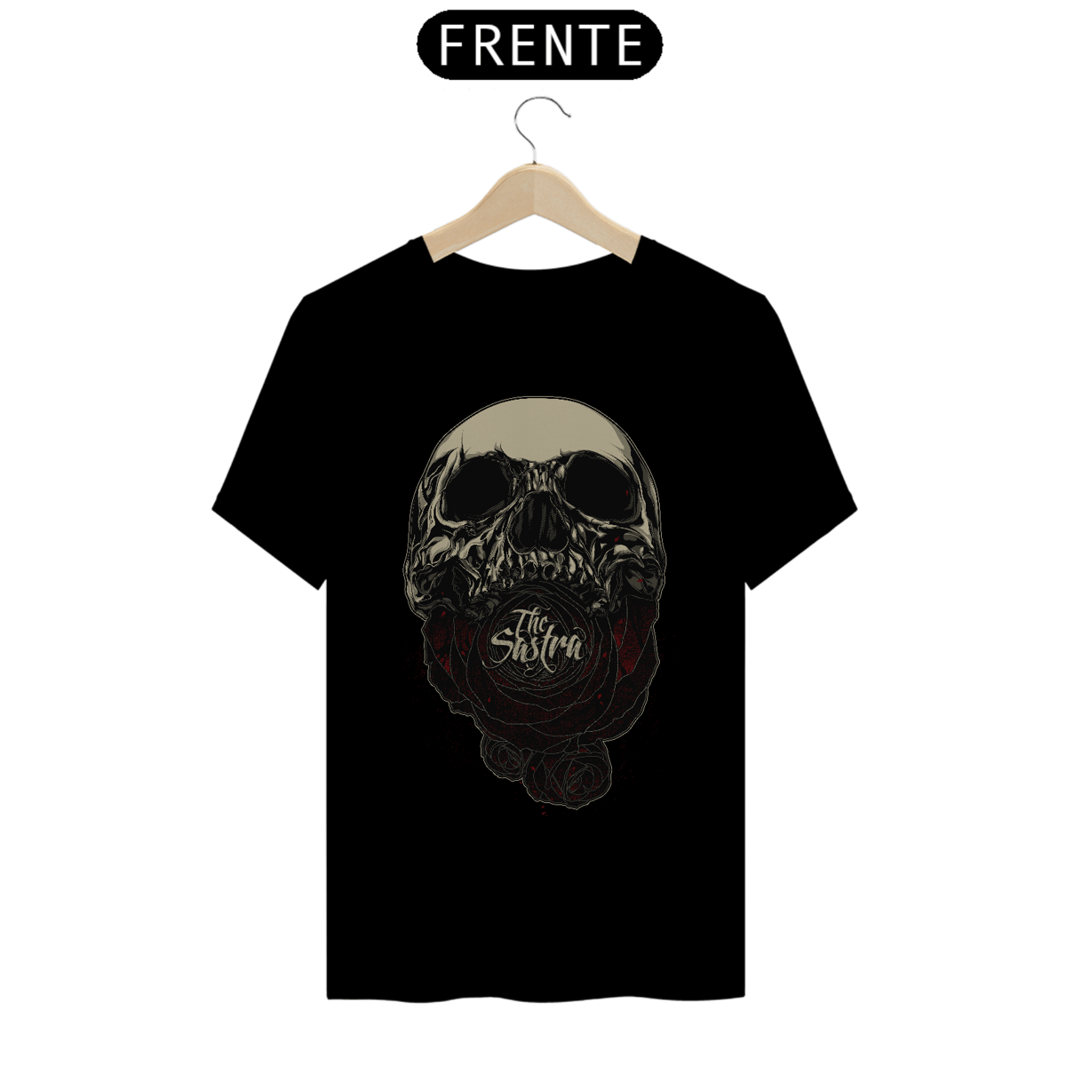 Nome do produto: SKULL AND BLACK ROSES