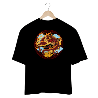 Nome do produto ORIENTAL RED DRAGON - OVERSIZE