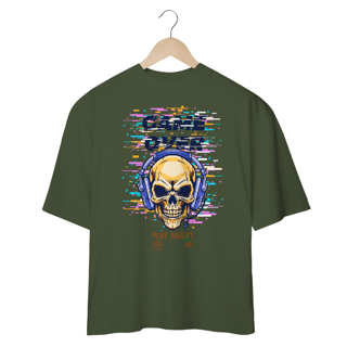 Nome do produto GAME OVER - OVERSIZE