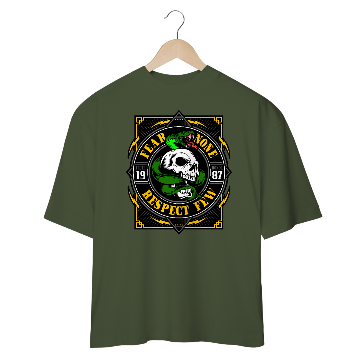 Nome do produto: FEAR NONE - OVERSIZE