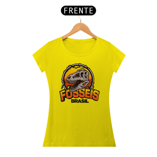 Nome do produto Camiseta Feminina Fósseis Brasil