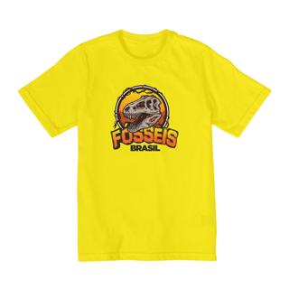 Nome do produto Camiseta Infantil (10 a 14 anos) Fósseis Brasil