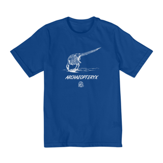 Nome do produto Camiseta Infantil (10 a 14 anos) - Archaeopteryx | Ilustração por Leandro Sanches