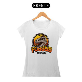 Nome do produto Camiseta Feminina Fósseis Brasil