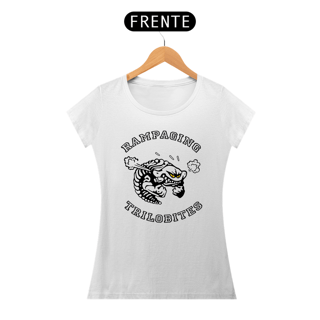 Nome do produto Camiseta Feminina Rampaging Trilobites - Família Dinossauros
