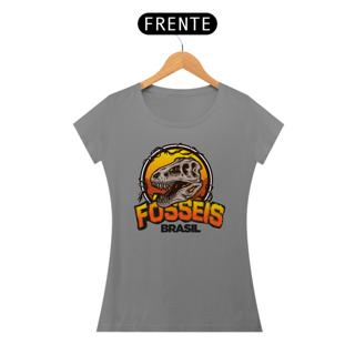 Nome do produto Camiseta Feminina Fósseis Brasil
