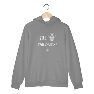 Nome do produto Moletom Canguru - EU AMO TRILOBITAS