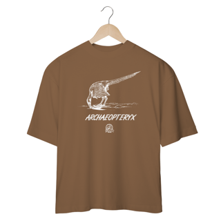 Nome do produto Camiseta Oversized - Archaeopteryx | Ilustração por Leandro Sanches