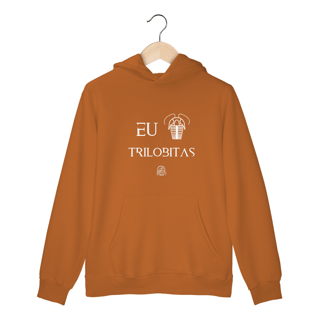 Nome do produto Moletom Canguru - EU AMO TRILOBITAS