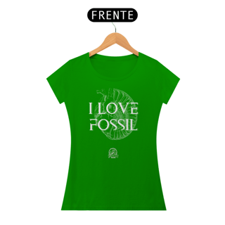 Nome do produto Camiseta Feminina - I LOVE FOSSIL
