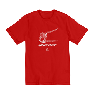 Nome do produto Camiseta Infantil (2 a 8 anos) - Archaeopteryx | Ilustração por Leandro Sanches