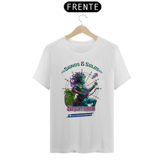 Nome do produto Camiseta Signos e Solos - Sagitário  Versão Masculina - Clara