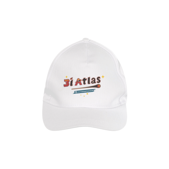 Boné Prime Comfort Branco 3i Atlas Estelar