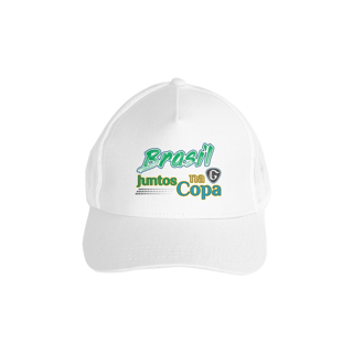 Nome do produto Bone Juntos na Copa Branco com Tela