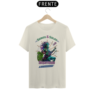 Nome do produto Camiseta Signos e Solos - Sagitário  Versão Masculina - Clara