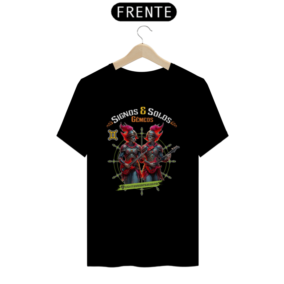 Camiseta Signos e Solos - Gêmeos - Versão Masculina