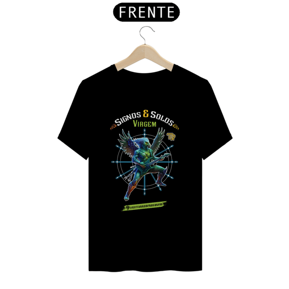 Camiseta Signos e Solos - Virgem Versão Masculina Escuras
