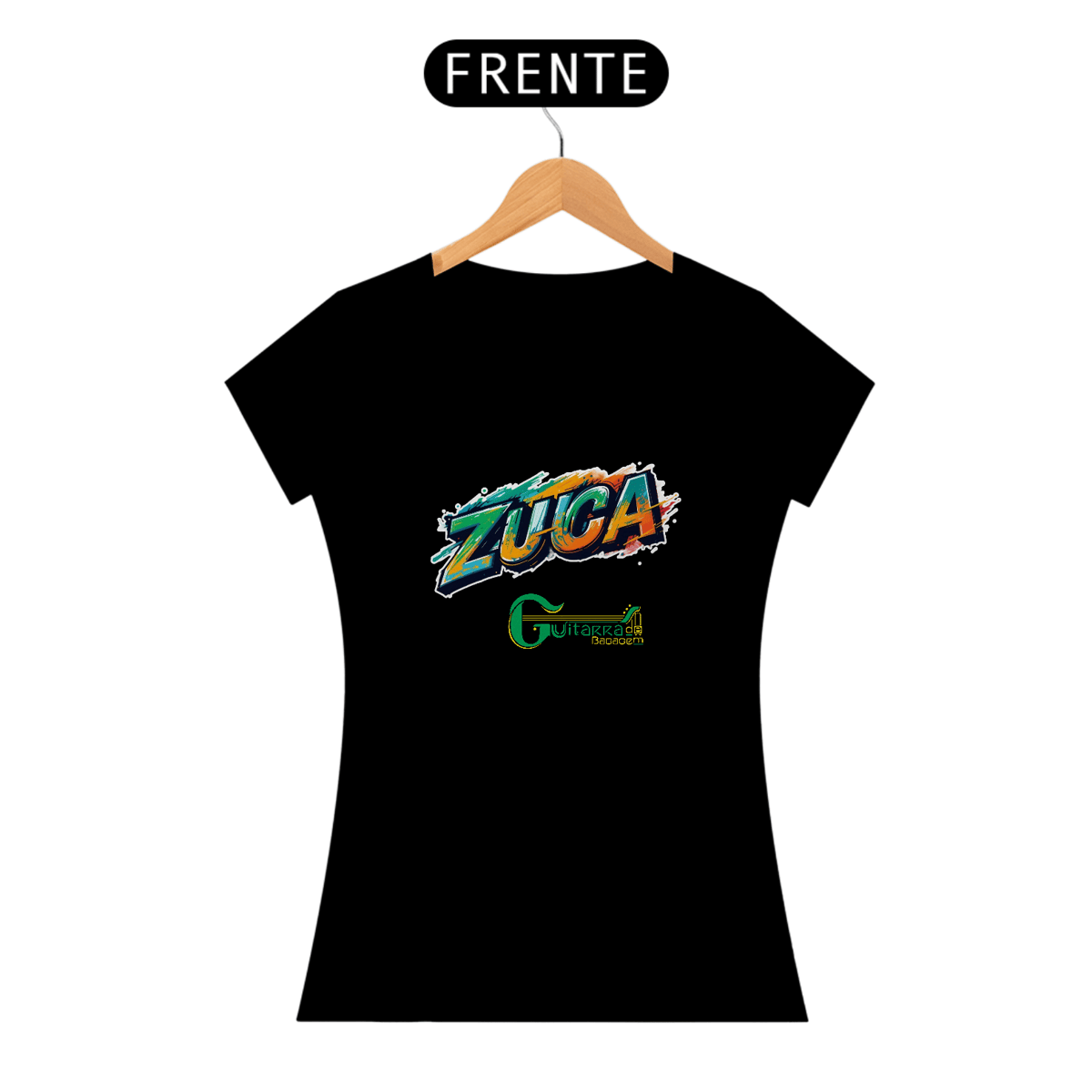 Nome do produto: Baby Look Prime Preta Zuca