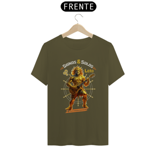 Nome do produto Camiseta Signos e Solos - Leão Versão Masculina BE
