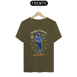 Nome do produto Camiseta Signos e Solos - Peixes Versão Masculina Dark
