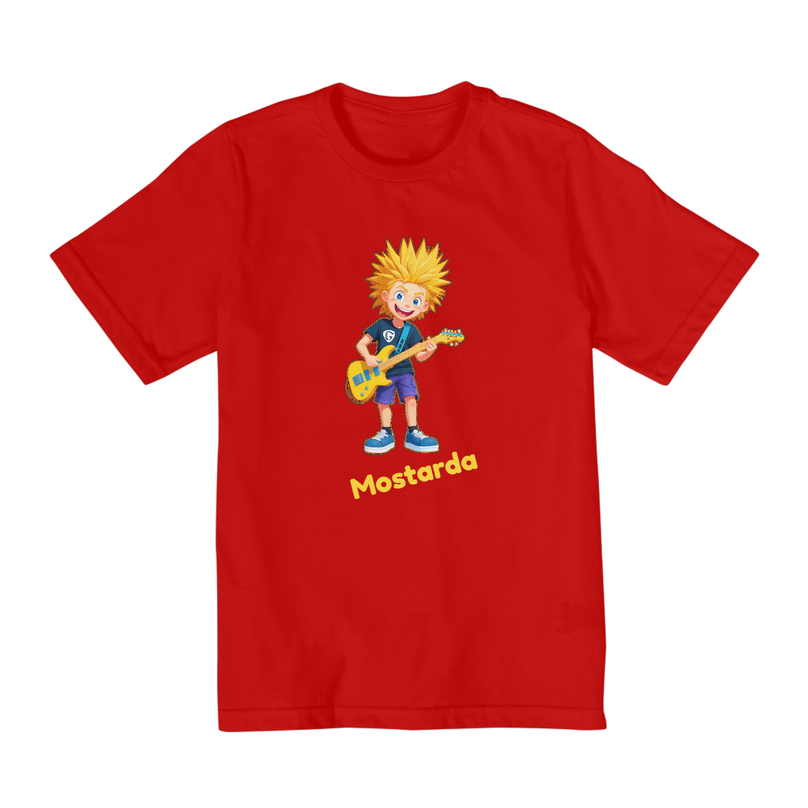 Camisetas Guitos Teen * Mostarda