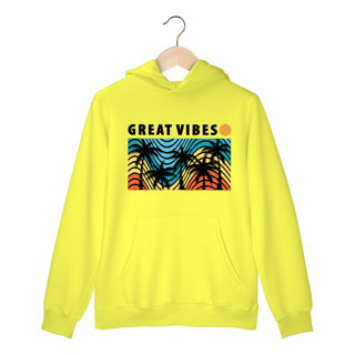 Nome do produto Moletom Canguru Great Vibes II