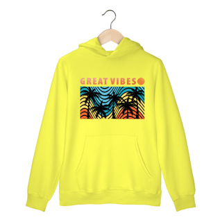 Nome do produto Moletom Canguru Great Vibes III