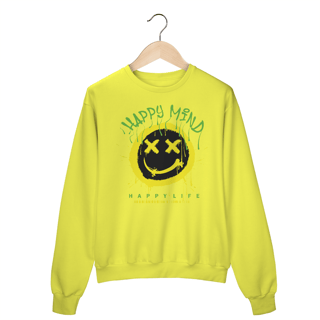 Nome do produto Moletom Blusão Happy Mind