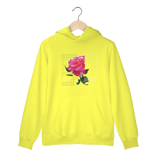 Nome do produto Moletom Canguru Rosa Geométrica
