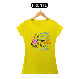Nome do produto Camiseta Feminina Change The Rules