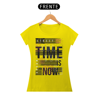 Nome do produto Camiseta Feminina Time Is Unknow
