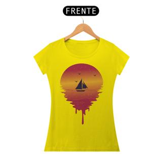 Nome do produto Camiseta Feminina Pôr do Sol