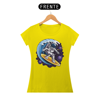 Nome do produto Camiseta Feminina Surf no Espaço