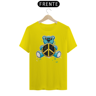 Nome do produto Camiseta Urso Símbolo Paz e mor