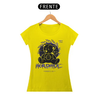 Nome do produto Camiseta Feminina Urso World Wide