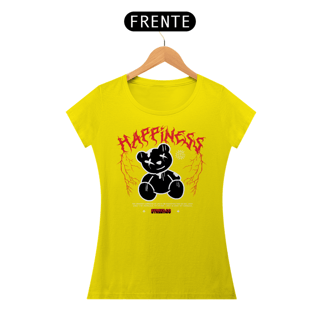 Nome do produto Camiseta Feminina Urso Happiness