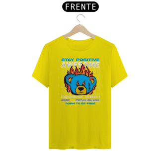 Nome do produto Camiseta Urso Stay Positive