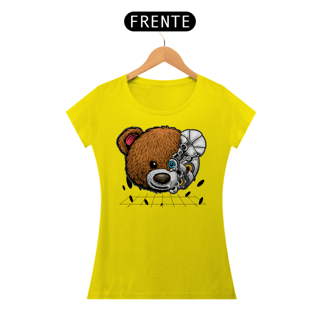 Nome do produto Camiseta Feminina Cyber Urso