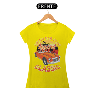 Nome do produto Camiseta Feminina Retro Car Legend