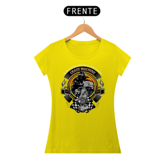 Nome do produto Camiseta Feminina Crazy Machine