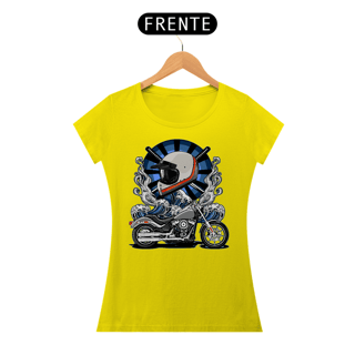 Nome do produto Camiseta Feminina Moto Onda