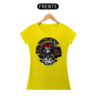 Nome do produto Camiseta Feminina V-Twin Squad