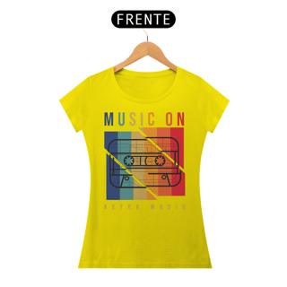 Nome do produto Camiseta Music On