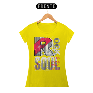 Nome do produto Camiseta Feminina Rock Soul