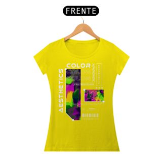 Nome do produto Camiseta Feminina Aesthetic Color