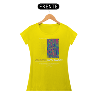 Nome do produto Camiseta Feminina Colorful Metaphors