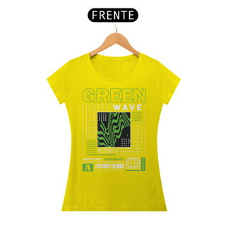 Nome do produto Camiseta Feminina Green Wave